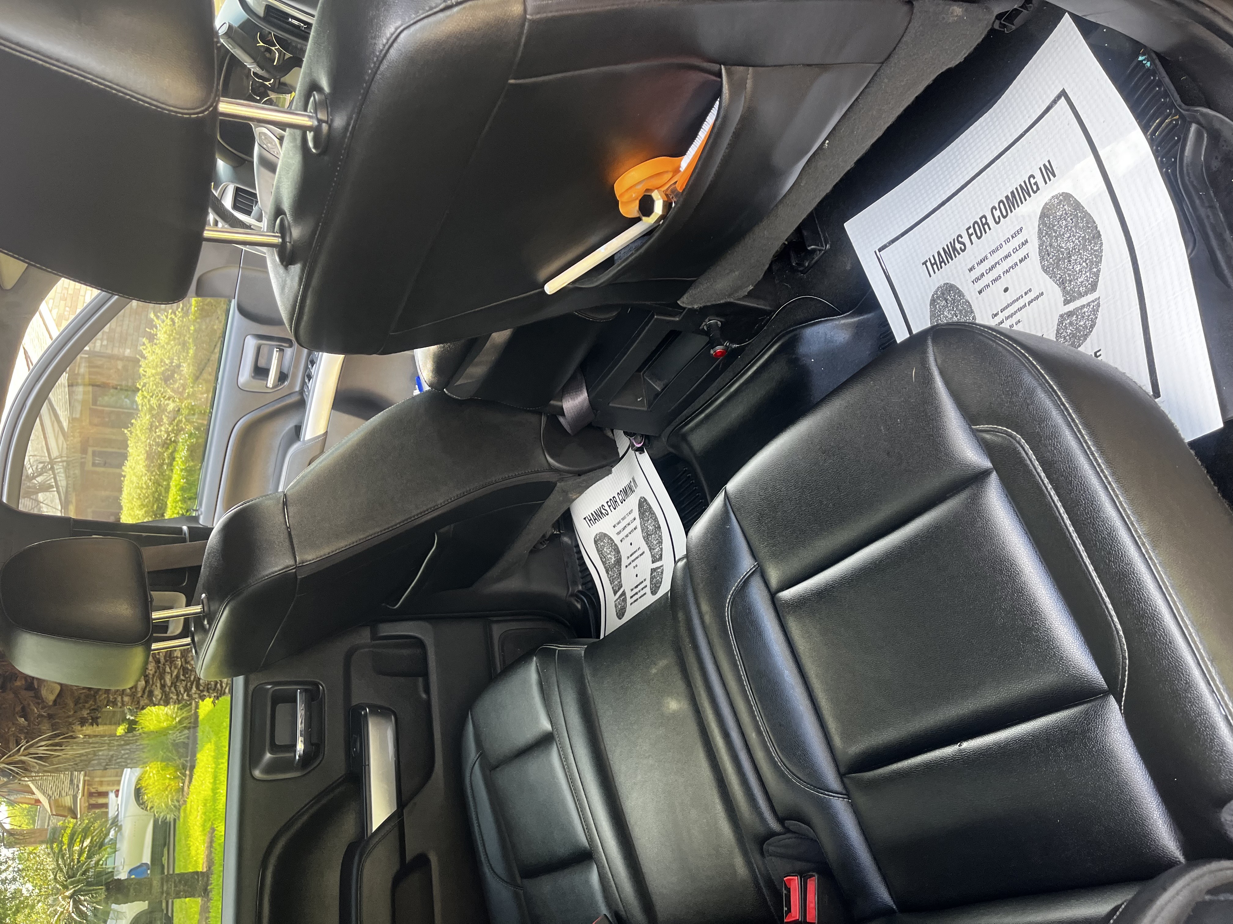 Detailed vehicle finish showing clean paint and trim